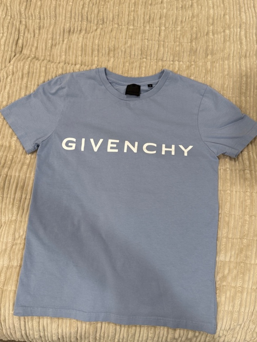 Givenchy Pale Blue Logo T-Shirt
